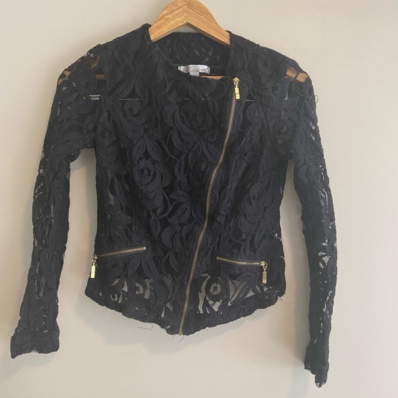 Dynamite lace floral blazer - Picture 1 of 4